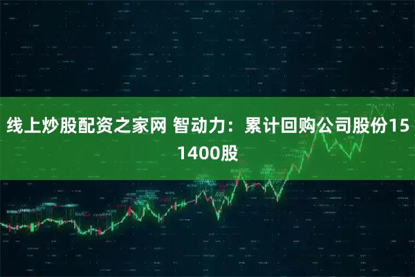 线上炒股配资之家网 智动力：累计回购公司股份151400股