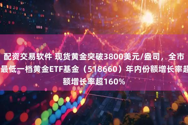 配资交易软件 现货黄金突破3800美元/盎司,全市场费率最低一档黄金ETF基金(518660)年内份额增长率超160%